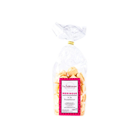 Sachet de meringue framboise