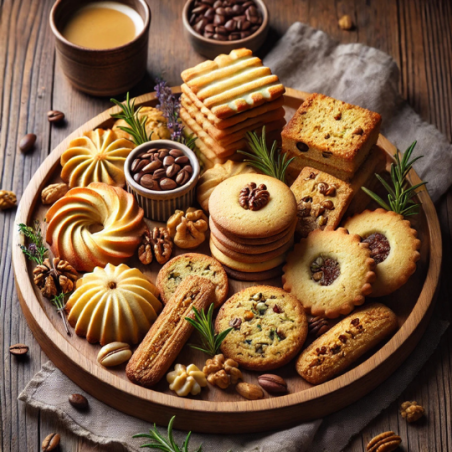 Coffret de petits biscuits artisanaux