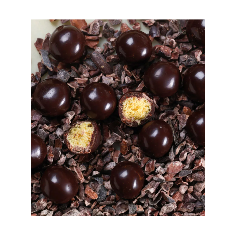 Céréales croustillantes chocolat noir 100g