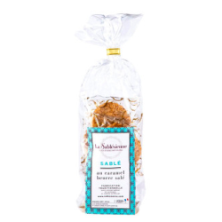 Sachet sablés aux pépites de caramel beurre salé