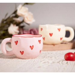 MUGS ROSES COEURS