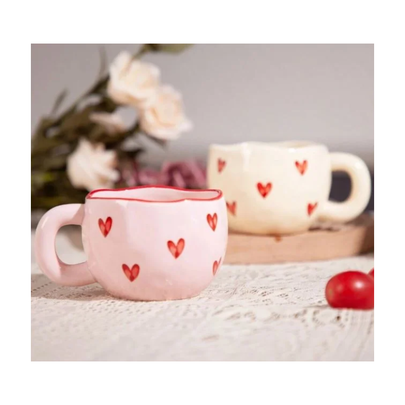 MUGS ROSES COEURS