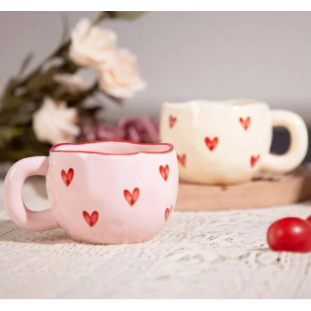 MUGS ROSES COEURS